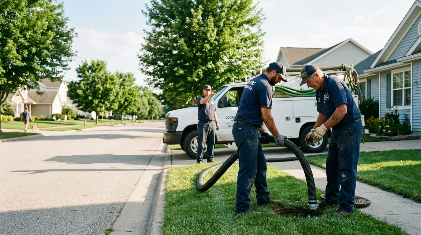 Grease Trap Pumping in South Bloomingville, OH